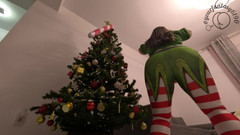 Your fantasy studio: Prdící dřepy ve vánočních legínách