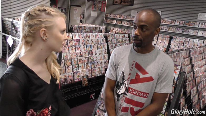 Gloryhole: Lily Rader interracial - gloryhole