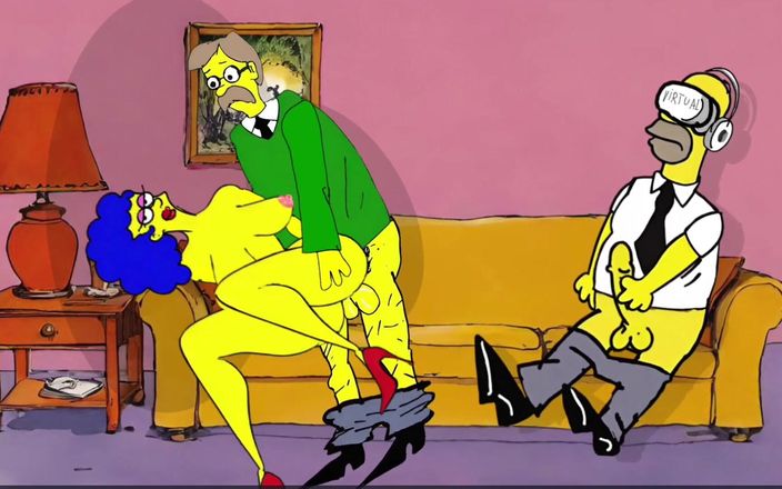Octopussy Lovers Club: Granne knullar gift hemmafru medan hennes man tittar på porr