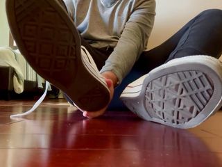 Barefoot Blake: Füße, socken, fußanbetung, masturbation