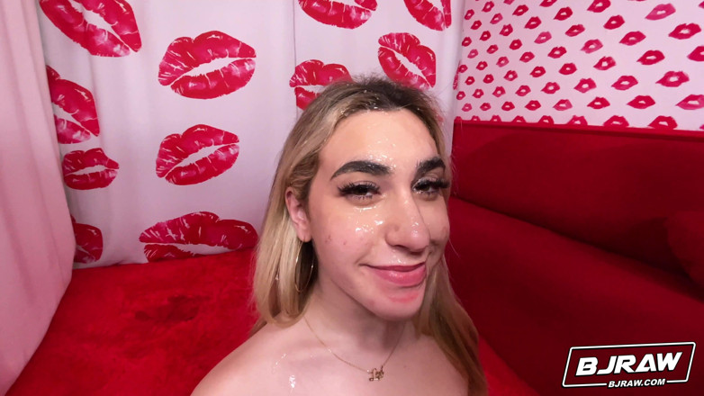 BJ Raw: Bjraw malování Lexi Grey s mrdkou
