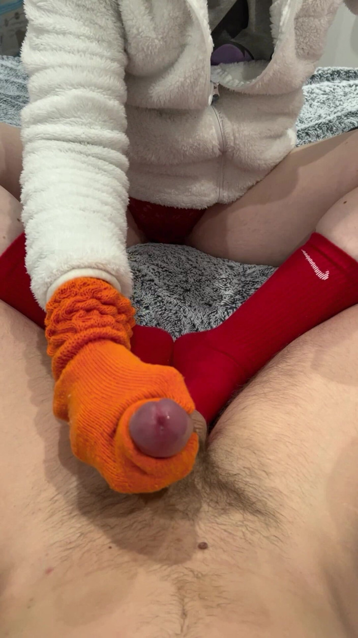 Frenchsockjob: Trabajo de manos