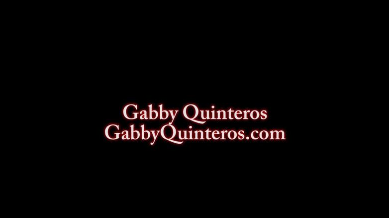 Gabby Quinteros: Gabby quinteros来玩我的大！