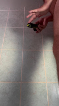 Entraînement À La Prostate À La Maison Avec Un Éjaculation.