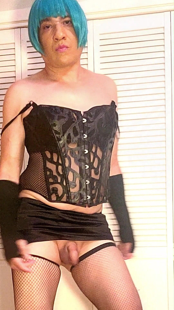 kandiKane: Sissy dziwka Kandi Sexy Gorset Swinging Cock Trance Music Video
