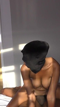 Murzynka Dziewczyna Afrodita Kweme wziąć 2. BBC creampie