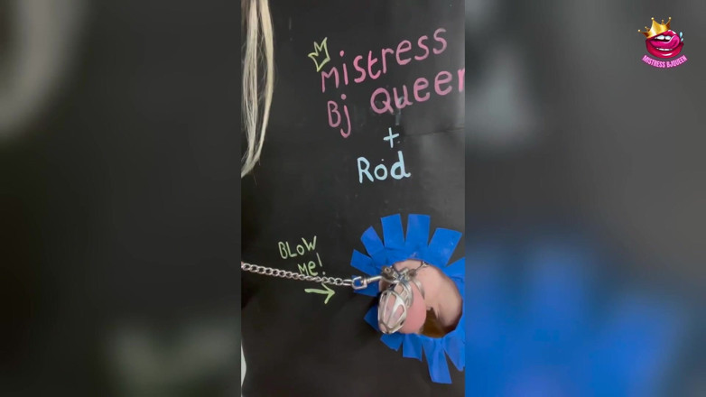Mistress_BJQueen: Castidade gaiola gloryhole negação