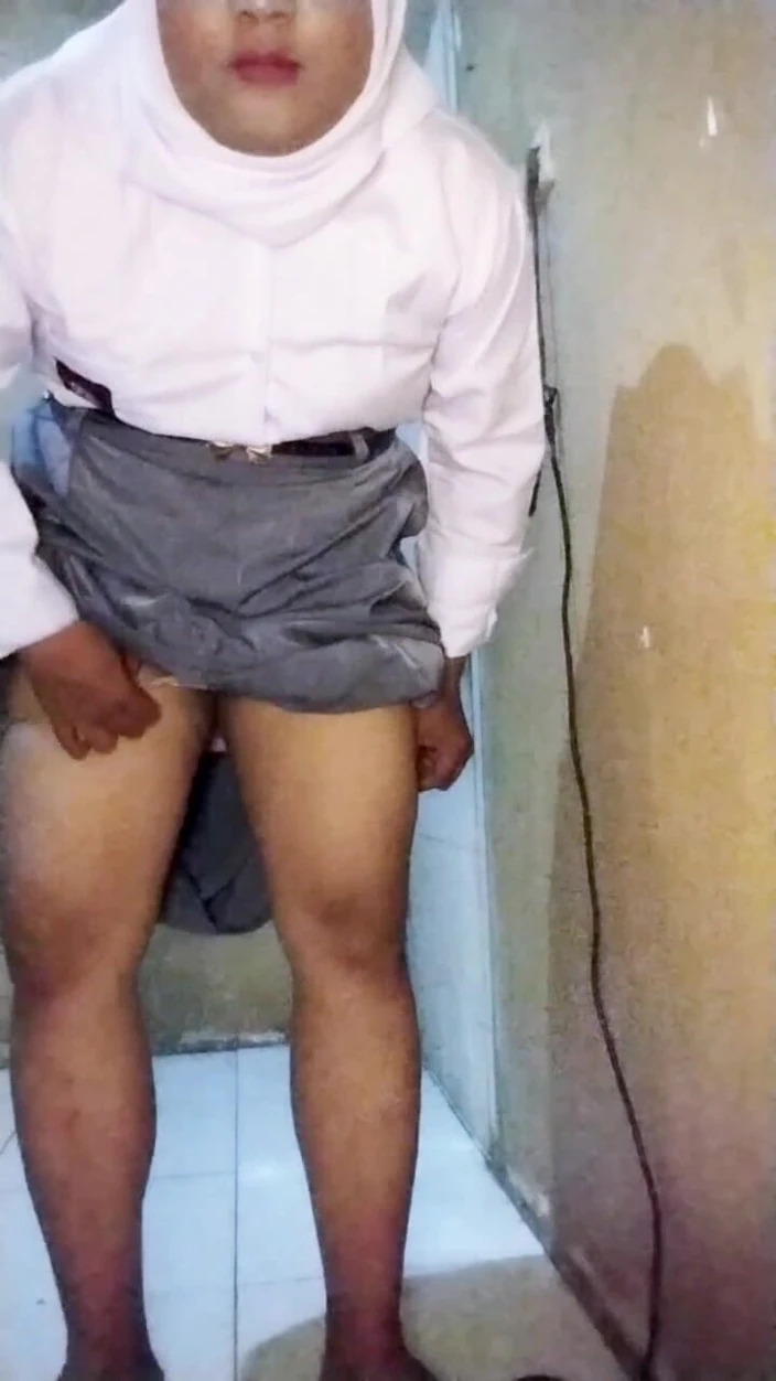 Hijab Waria Wears High School Uniform (Again), Fulfills Her Fans Wild  Fantasies ft. Ivvy Crossdresser by Ivvy Ivanka: Indonesian, BBW, Small  Cock, Homemade, Dildo Transgender Porn | Faphouse