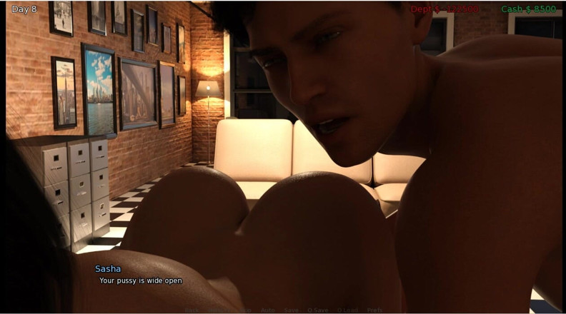 XXX Games Bunk: Sinful Success - Gameplay - Roleplay - MILF Admit She Wants to Fuck