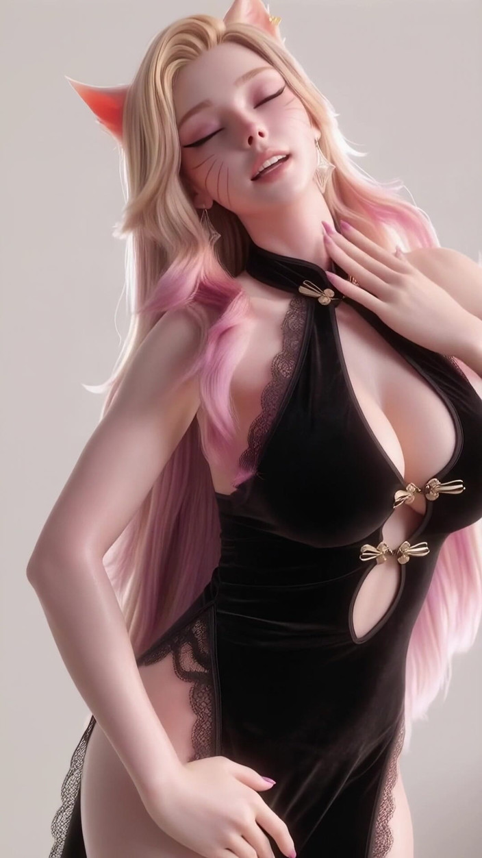 3D-Hentai Games: Tarian sultry Ahri (Chung Ha - Gotta Go)