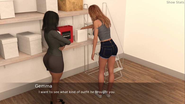 Porny Games: Projek hotwife - masa seksi dengan kawan-kawan (25)