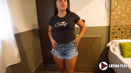 Het Amatör Blond Tonåring Njuter Doggystyle Sex