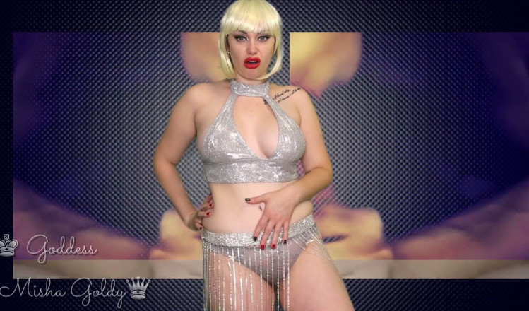 Goddess Misha Goldy: You will be in the spotlight of gangbang party!