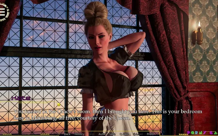 Porny Games: Hybridia by Black Hood Games - Banging the Queen's Maid 3