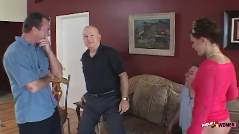 Naughty old women: Naughty British MILF Makes Her Cuckold Hubby Cum After Getting...