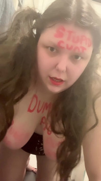 Shaking Udders Dumb Fat Pig Humiliation