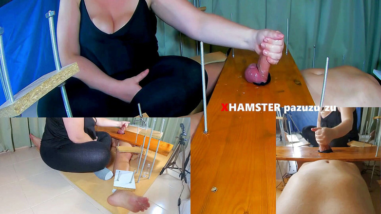 Pazuzu_zu: Gioco di dominazione femminile CFNM.20 min sega + post orgasmo + solletico...