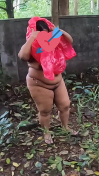 Desi Chubby Girl Going Nude in the Woods