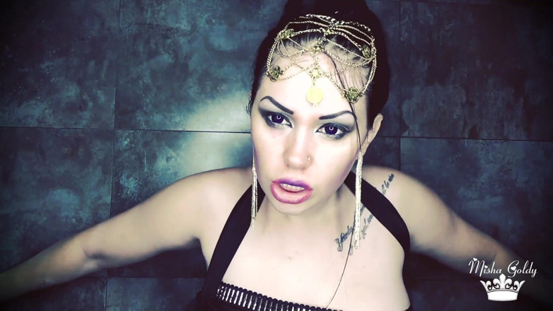 Goddess Misha Goldy: Dark Goddess Feeling an Insatiable Hunger!