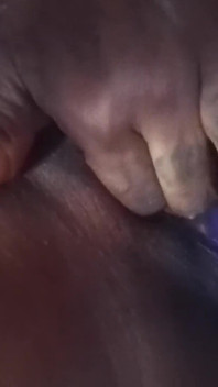 Rubbing My Wet Shaved Pussy Threw My Knickers Moaning Orgasms