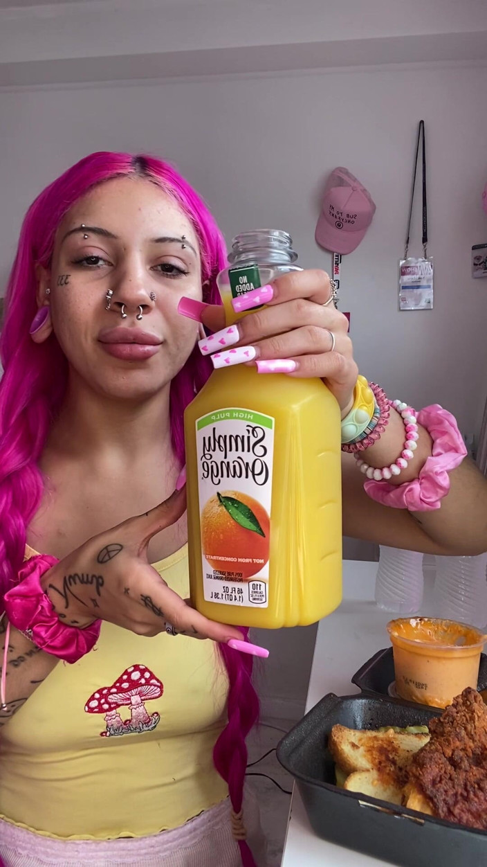 Nali Marie: Spicy Food Mukbang Overeating Facestuffing Petite Girl Eating Hot Food...