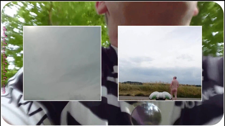Carmen_Nylonjunge: Video collage of a bike tour without 2 ** Outdoor **