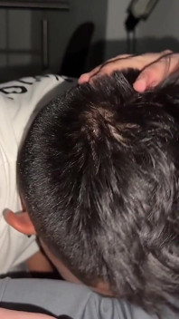 Cheire meu pau alfa suado antes de engolir