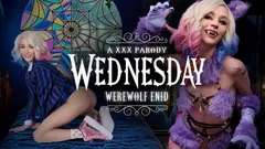 Wednesday: Werewolf Enid a XXX Parody