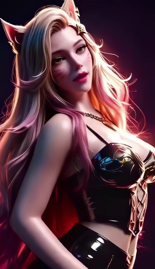 3D-Hentai Games: Namiętny taniec Ahri