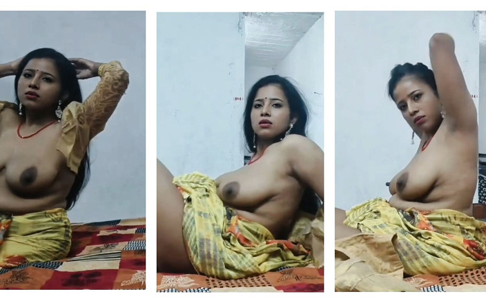Lovely95: Sezonul 345. Indiancă bhabhi purtând sari și se fute cu iubitul