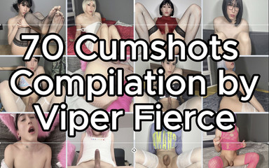 Viper Fierce: Безумная подборка камшотов 70