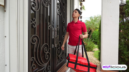 Milflicious: Delivery Guy Gets the Best Tip of His Life From...