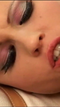Slim Amateur Teen with Nice Tits Masturbates Her Tight Pussy with a Dildo