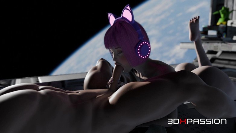 3dxpassion: Catgirl Io neksas-3 ashlil land chusaee aur bare paimaane par...