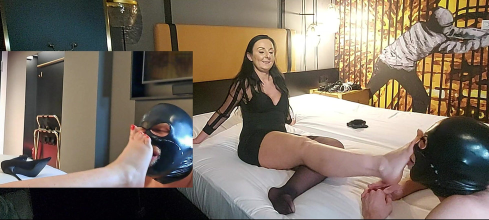 Lady Luciana Di Domizio: Kaki baruku - dan lap polandia sepatu