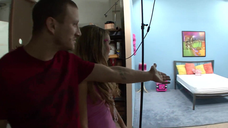 TeenXXX Stories: Brunette teen gets banged in the bed