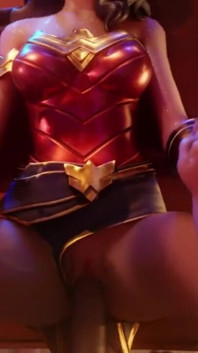 POV - Wonder Woman Gets Missionary Fucked and Creampied