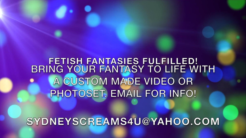 Sydney screams fetish: Daj mi orgazmy! - HD