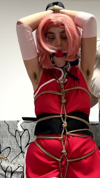 Trening Shibari Sakury Haruno