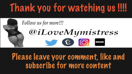 ILoveMyMistress: Twice creampie in my ass and pussy