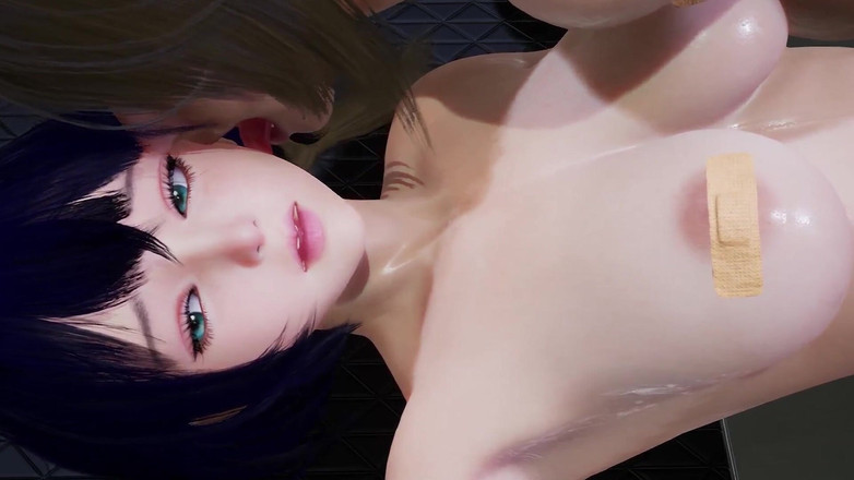 Wraith ward: セクシーな熟女はタイトな若い猫を運指しています|3Dレズビアンポルノ