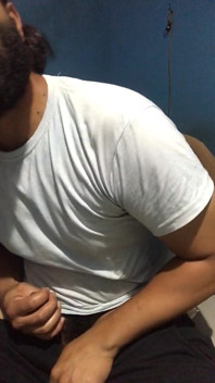 Jerking off While Sitting.