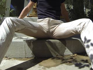 Golden Adventures: Khaki pants turn see-through with piss