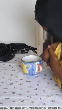 Serving Tea with Milk