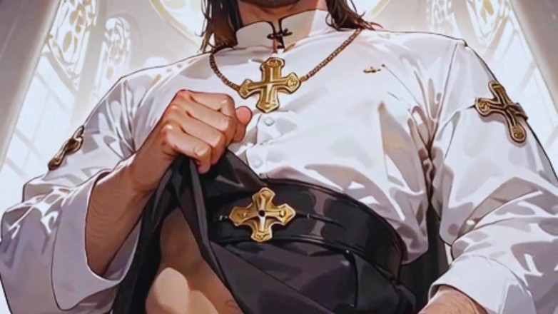 Real narrated fantasy Hentai: Твінк-шльондра переодяглася в наречену і запропонувала свою гарячу дупу на гарячій оргії.