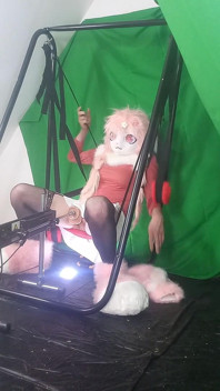 Dildo în fundul meu pufos 1