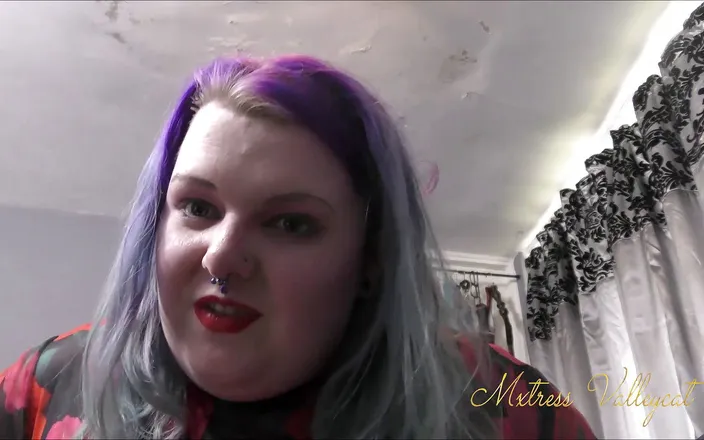 Mxtress Valleycat: Long black nails on mesh bodysuit tease