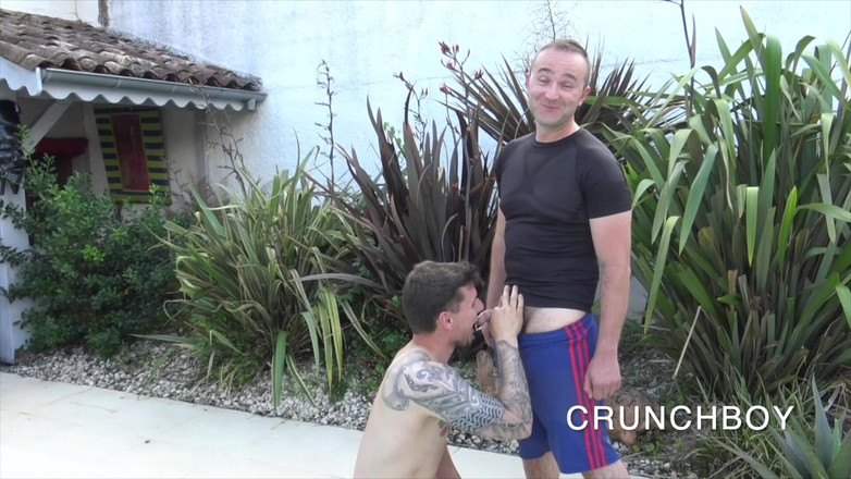 Bareback porn made in France: Em linha reta super Beauy fodido pa executar papai