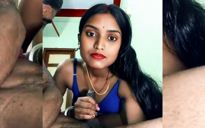 Nisha_Baby: Indisk Bhabhi spermasprut avsugning video