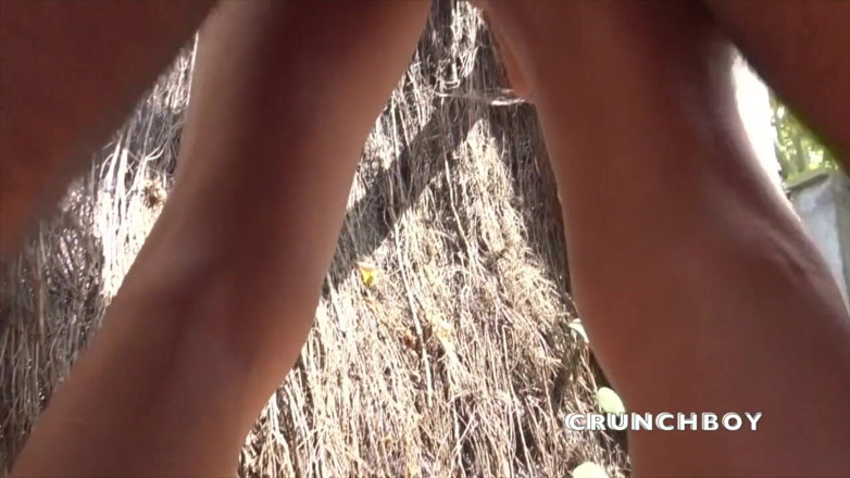The official French bareback channel: RIc fucked raw by straight ebony in exhib street